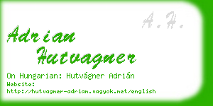 adrian hutvagner business card